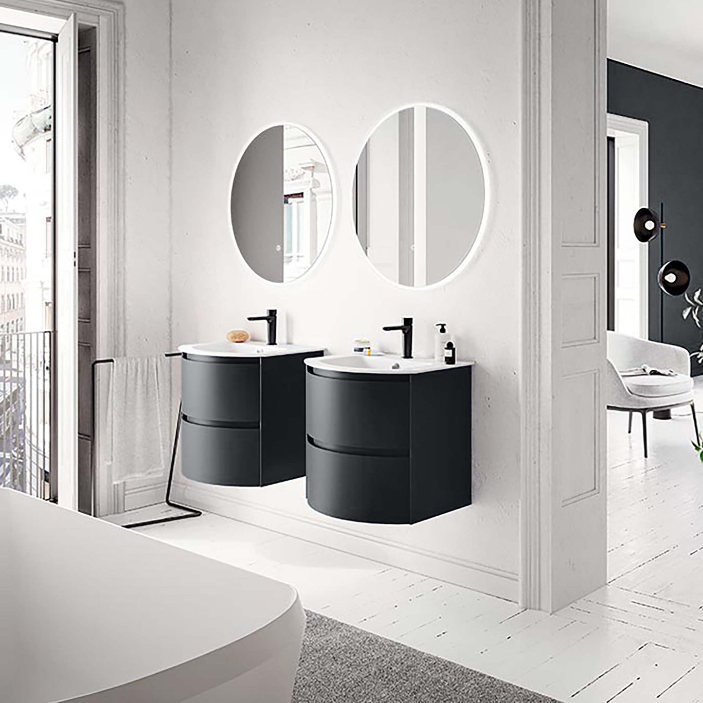 Way Round Bath Vanity